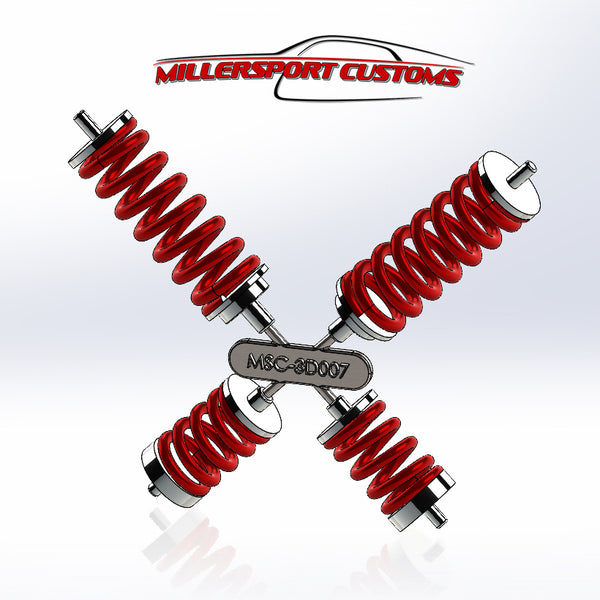 Millersport Customs 1/24 Nascar Detailed Gen 6 Spring Set Print it Decals