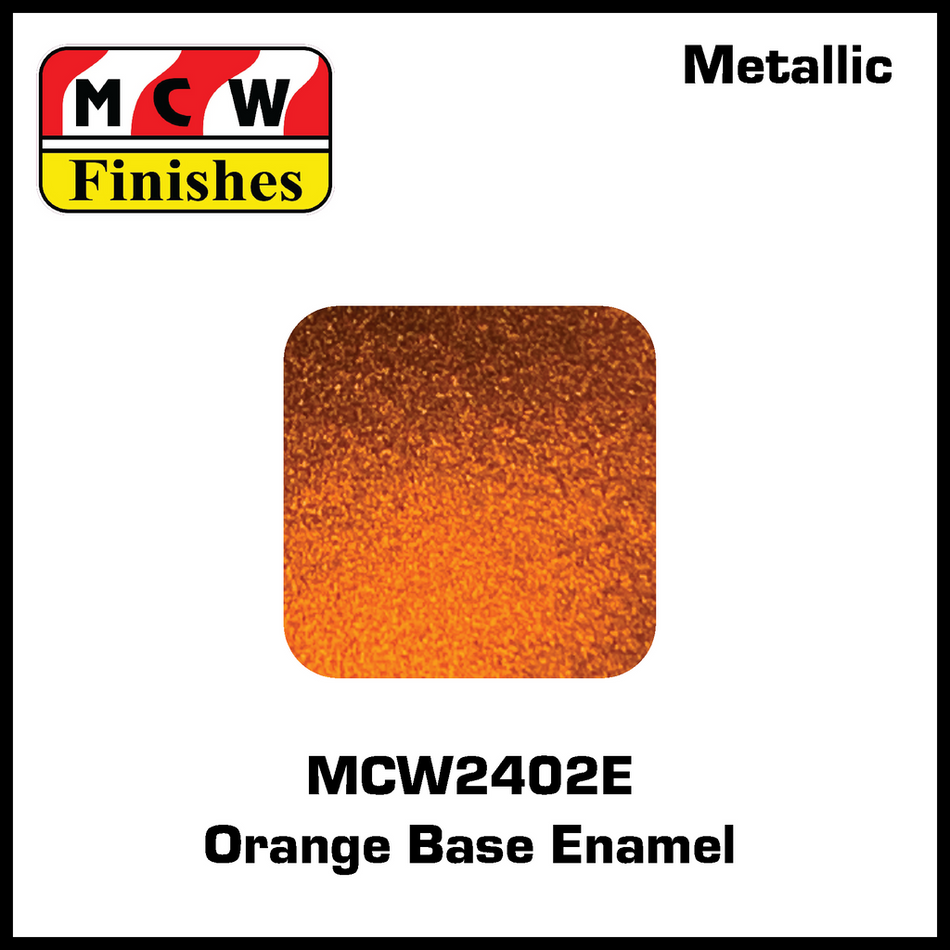 MCW Finishes 2402E Orange Base Enamel