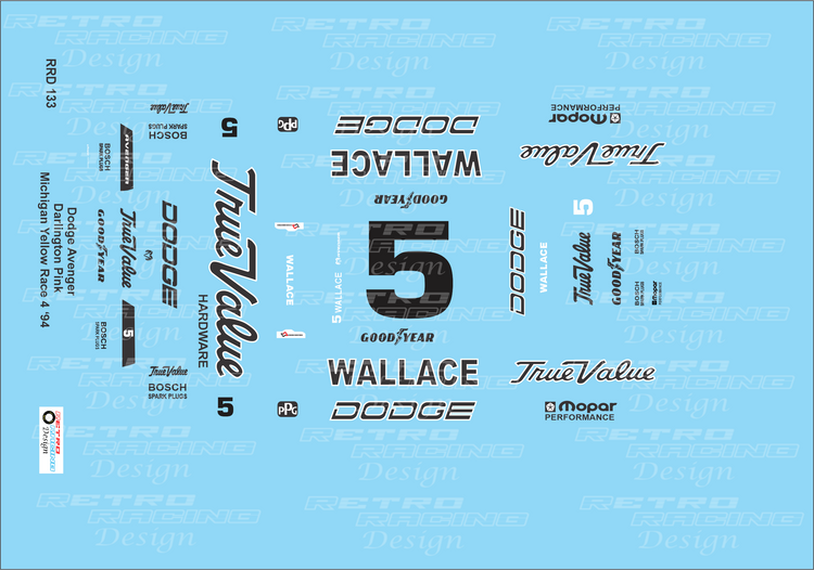 Microscale Decals Racing Racecar Decals - Custom Waterslide Decals For Scale Models – Print it ...