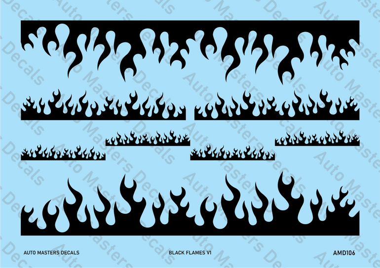 Auto Masters Decals: Custom Model Car Waterslide Decals – Print it Decals