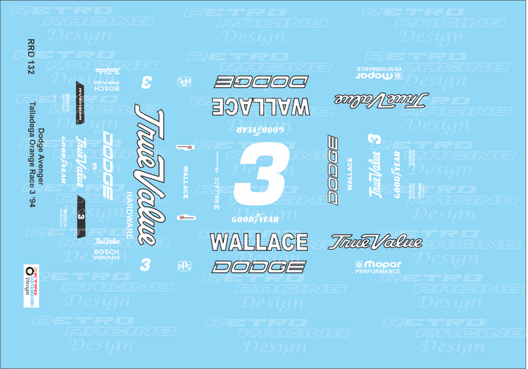 Racecar Decals - Custom Waterslide Decals For Scale Models – Print it ...