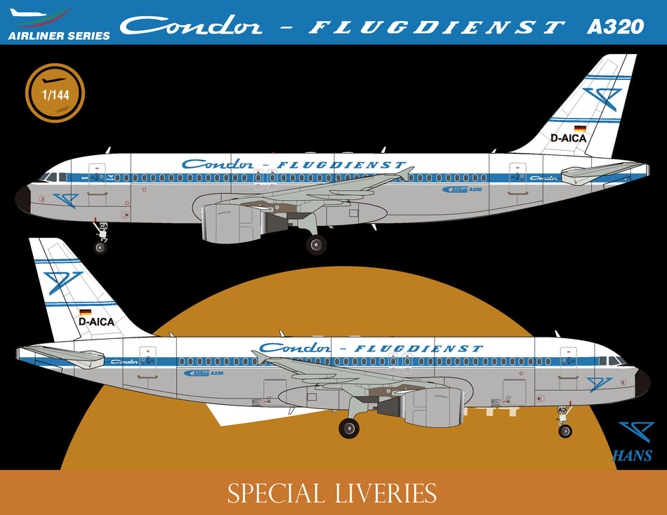 Condor Retro Flugdienst A320