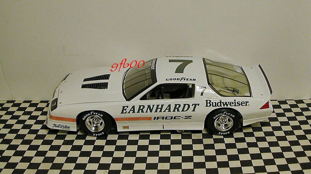 Retro Racing Design Dale Earnhardt IROC 1989 #7 White Chevrolet Camaro ...