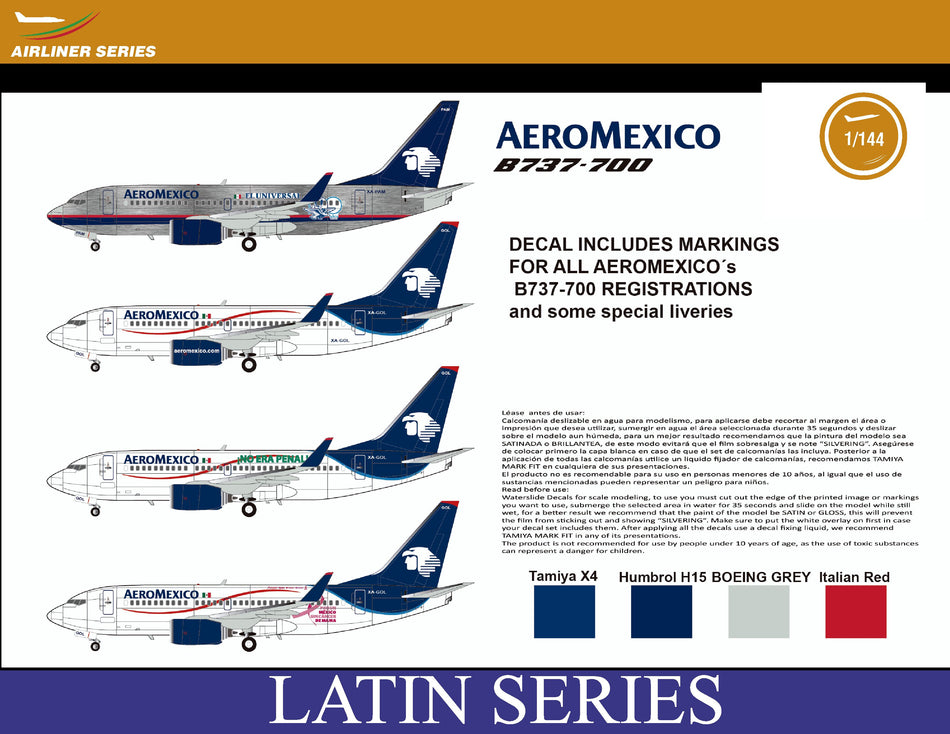 AeroMexico Boeing B737-700