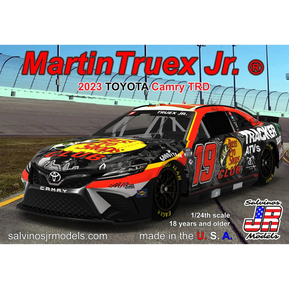 Salvinos Jr Models Joe Gibbs Racing Martin Truex Jr 2023 NEXT GEN "Bass Pro Shops" Toyota Camry