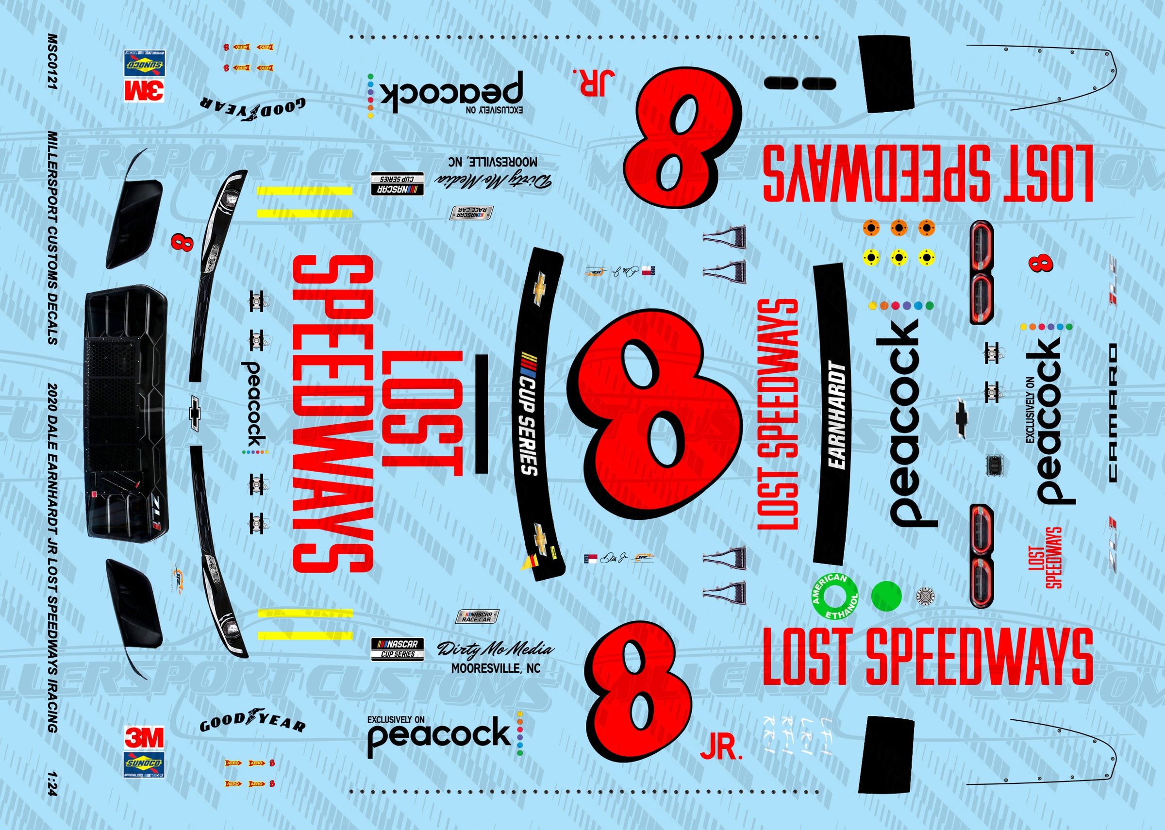 Millersport Customs Nascar Page 2 Print it Decals