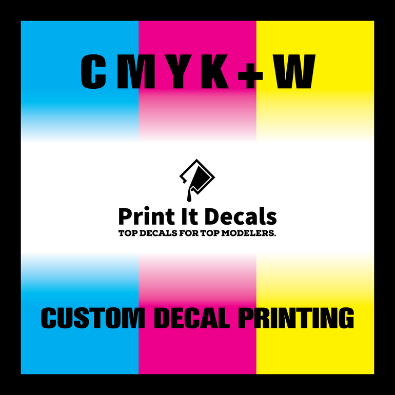 Customer Supplied Graphics Waterslide Decal Printing – Print it Decals