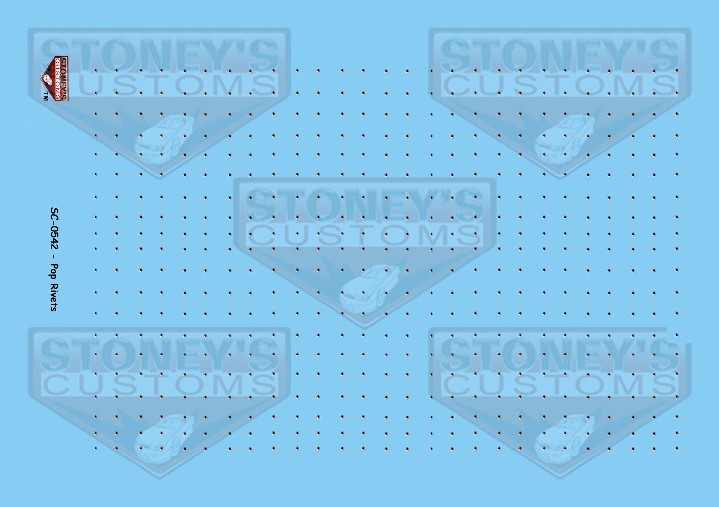 Stoney's Customs Pop Rivets Goodies 1:24 Decal Set – Print it Decals