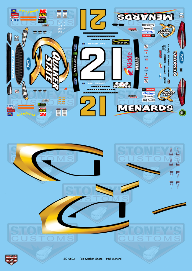 Stoney's Customs Waterslide Decals For Model Cars Print it Decals