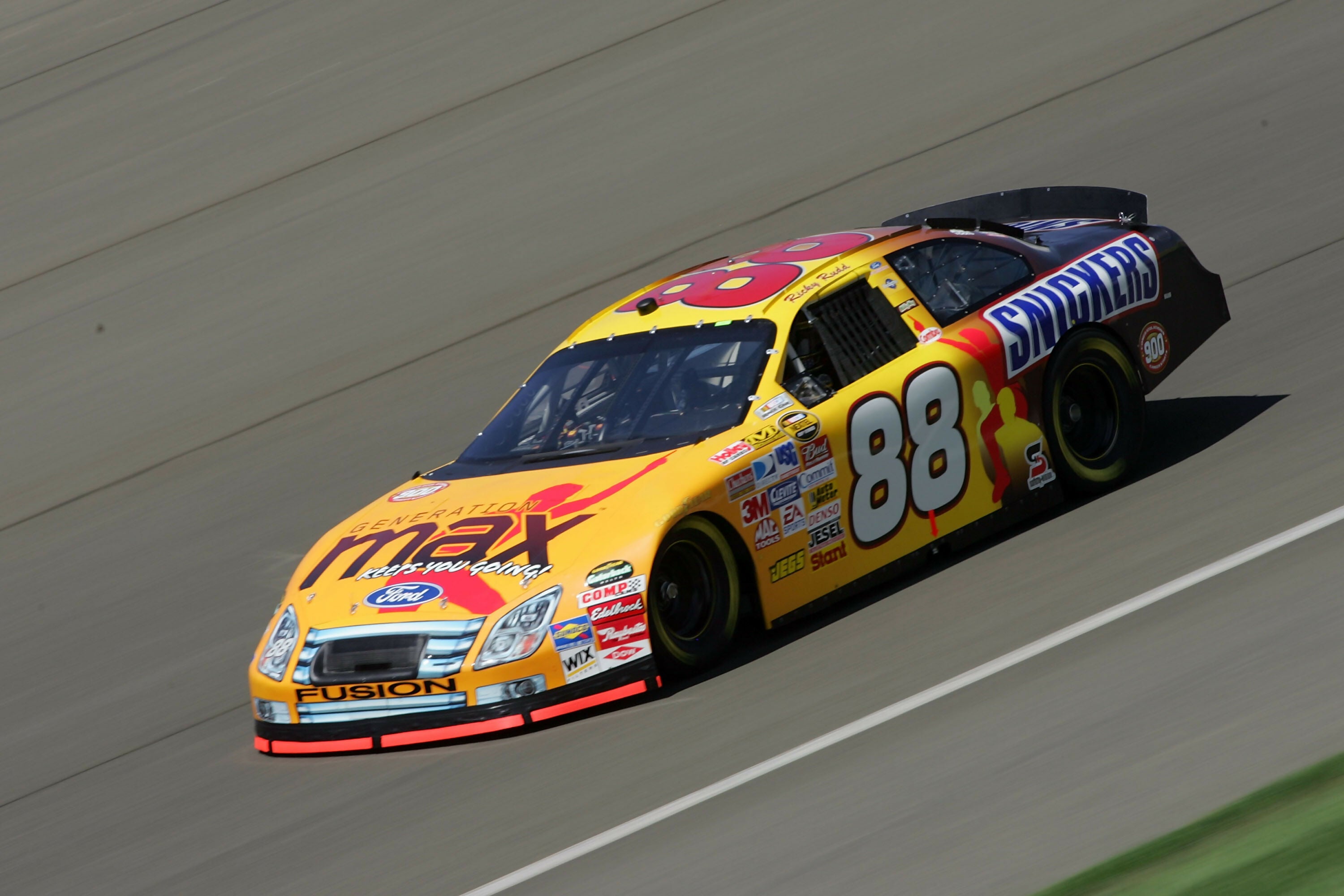 Ricky Rudd Bump JH Designs Ricky Rudd 2007 CUP #88 Generation Max - Snickers (Californ ...
