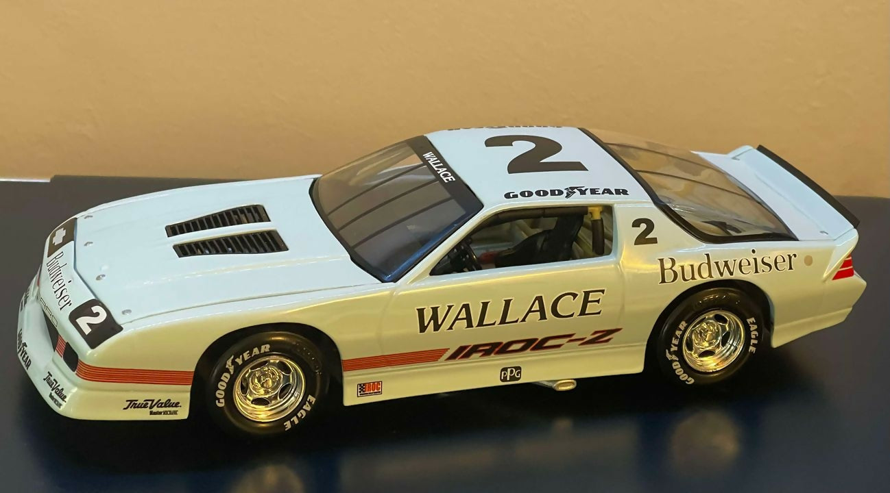 Retro Racing Design Rusty Wallace IROC 1989 #2 Powder Blue W. Glen Che ...