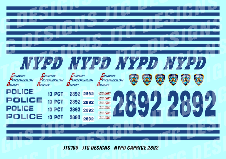 Police Car Decals – Print it Decals