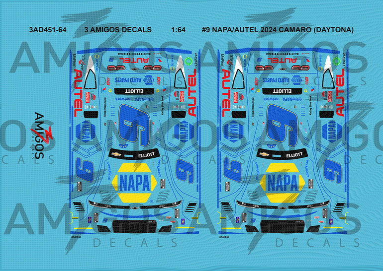 3 Amigos Decals 1:64 – Print it Decals