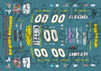 3 Amigos Decals 1:24 #00 CHEEZ–IT 1999 Pontiac - 1