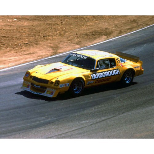 Retro Racing Design Cale Yarborough #15 Yellow IROC Chevrolet Camaro 1978 Riverside Winner 1/24 Scale Decal
