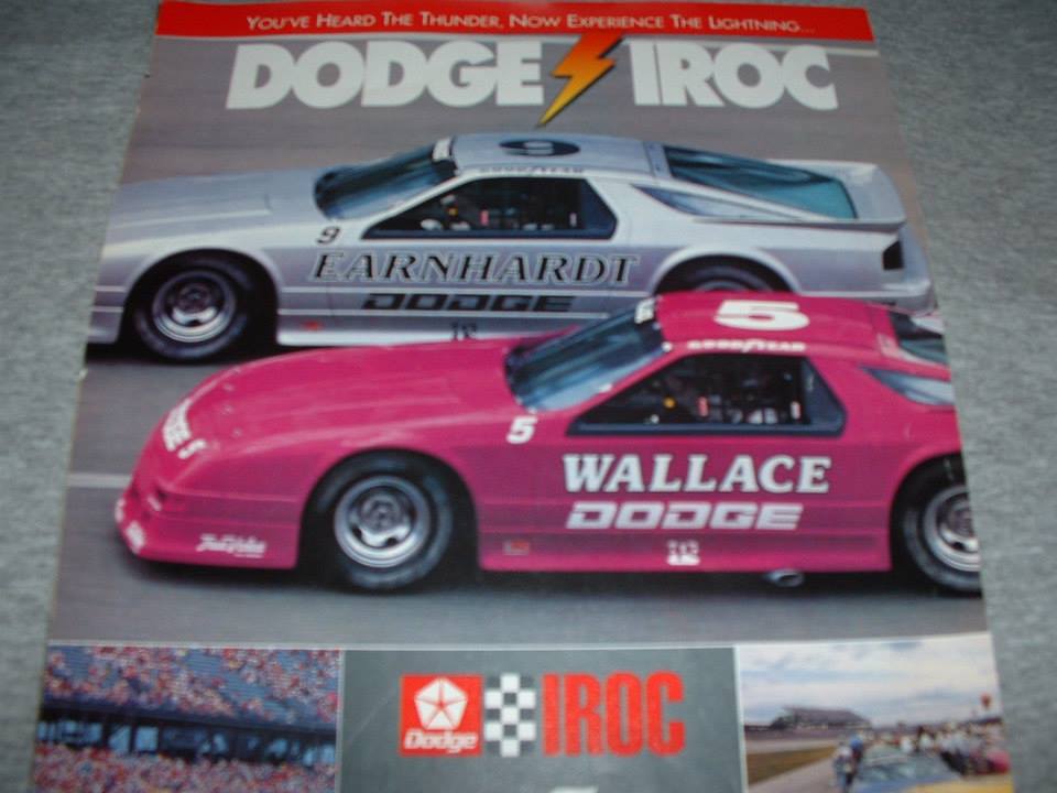 Retro Racing Design Dale Earnhardt '90 IROC Dodge Daytona #9 Silver OR Gold #3 1/24 Scale for two cars
