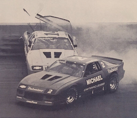 Retro Racing Design 1987 IROC SERIES CAMARO #2 BLUE DALE, GEOFF OR MICHAEL