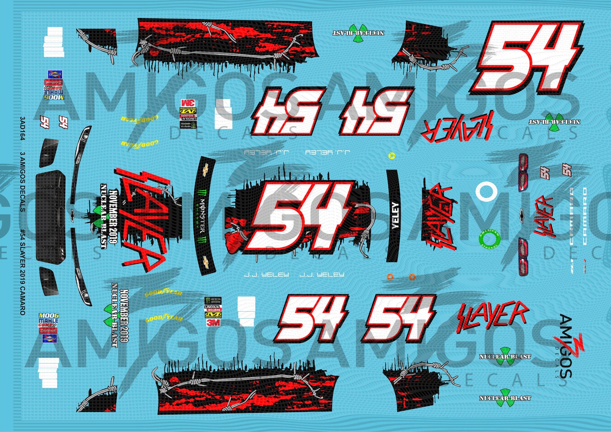 Slayer nascar diecast outlet