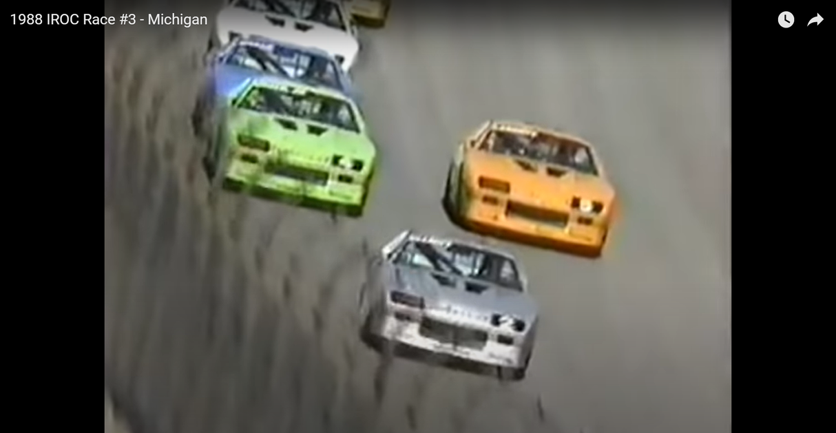Retro Racing Design '88 Terry Labonte #5 IROC Chevrolet Camaro Michigan Orange 1/24 Scale Decal