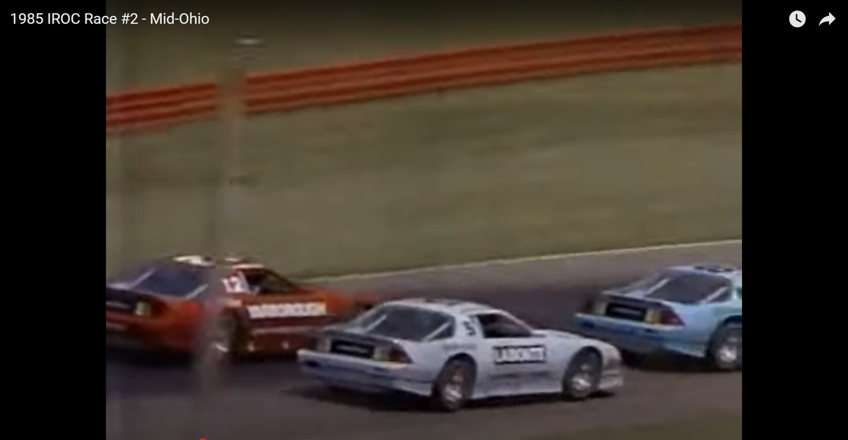 Retro Racing Design '85 Terry Labonte Powder Blue IROC Camaro 1/24 Scale Decal for Action Diecast or Plastic