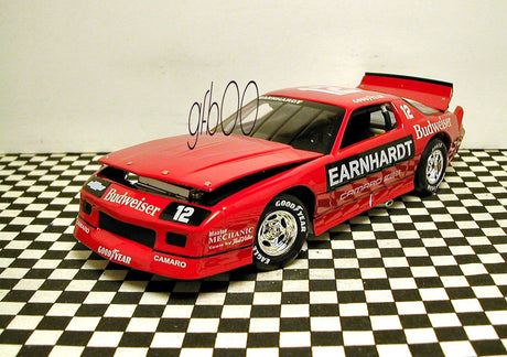 Retro Racing Design '84 Dale Earnhardt IROC Camaro Dark Red #12 1/24 Scale Decal