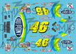 3 Amigos Decals #46 Dupoint Chevy 1993 Lumina Decal Set 1:24 - 1
