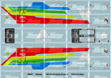 JH Designs William Byron 2022 Cup #24 Axalta 1:64 Racecar Hauler Decal Set