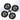 Millersport Customs 1/24 Wide 5 Wheel Set for Diecast