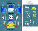 3 Amigos Decals #95 JOLT Chevrolet SS 1/24 Scale Decal Set - 1