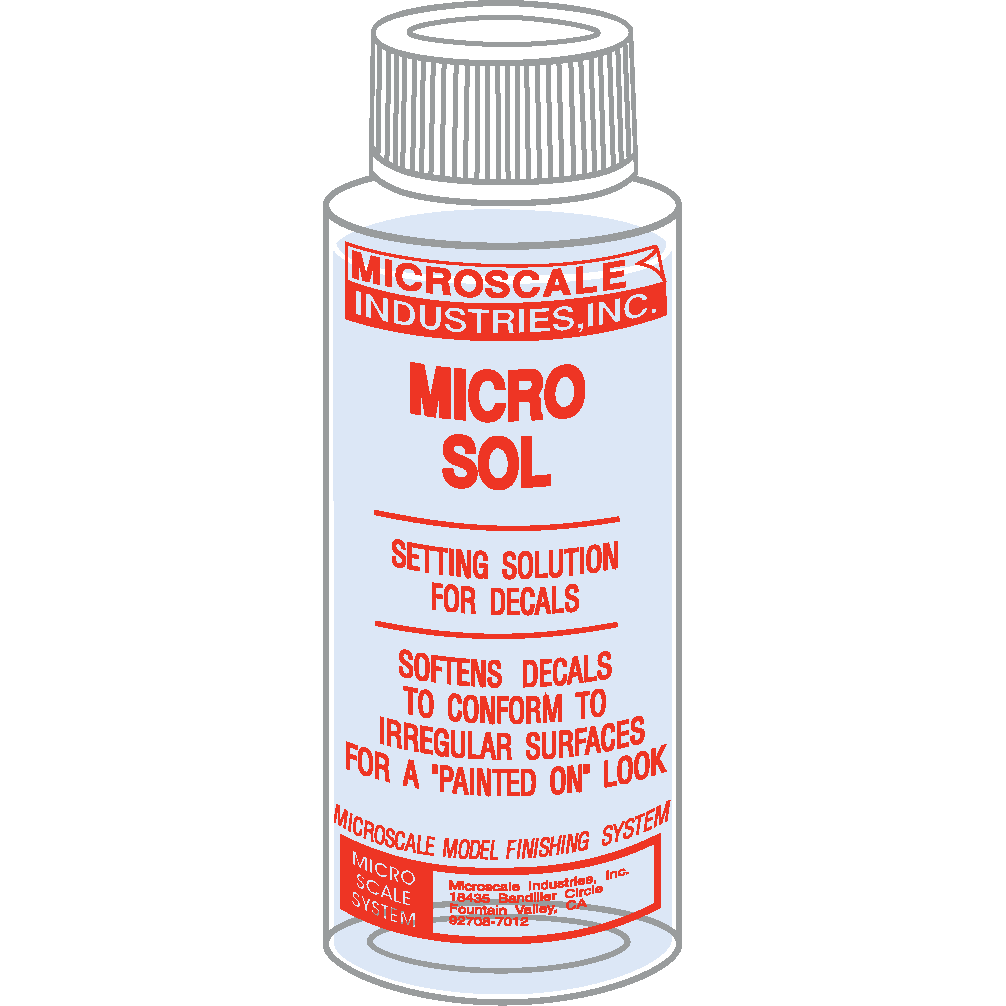 Microscale  Micro Sol Decal Setting Solution 1oz