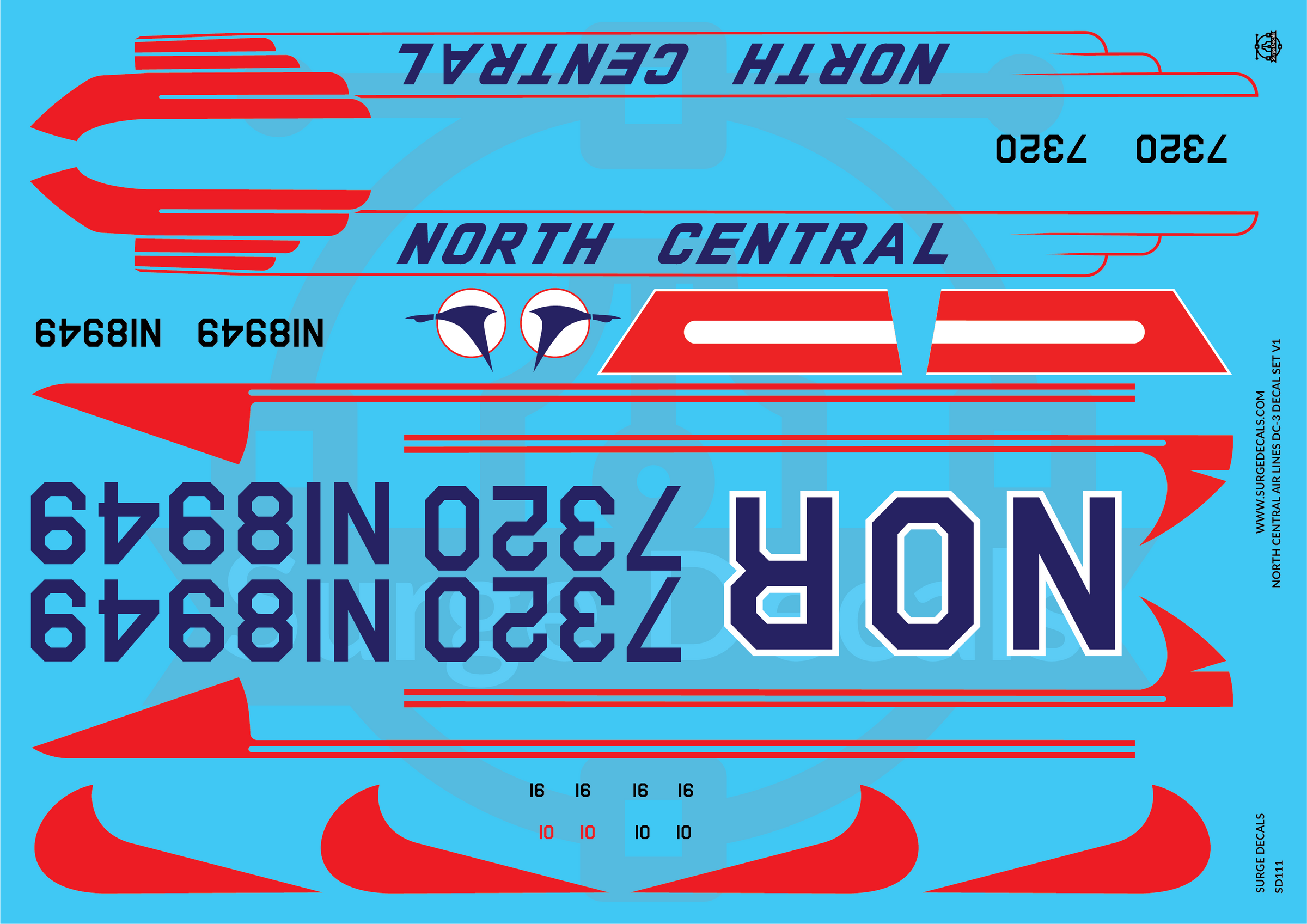 Airplane Print It Decals Airplane print it decals