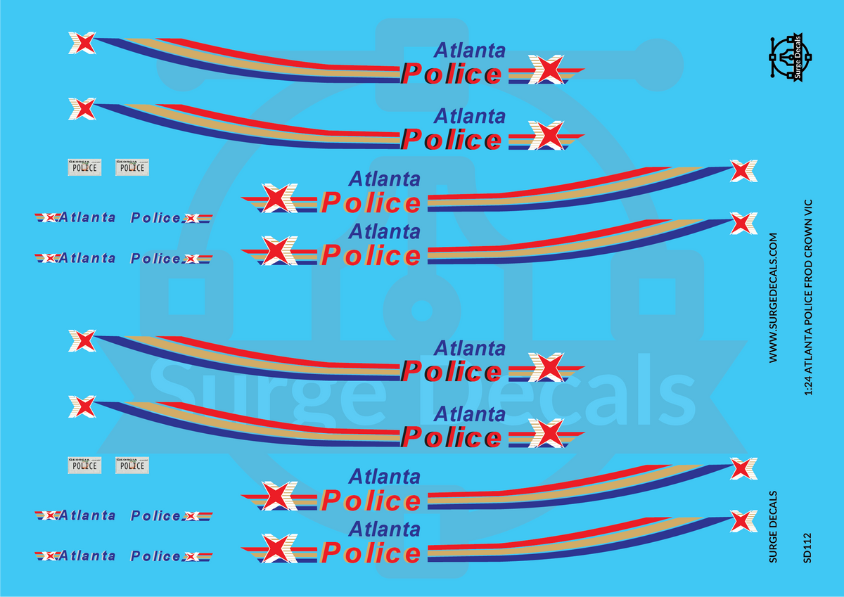 Police Car Decals – Print it Decals
