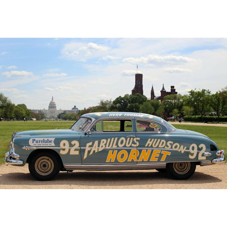 JH Designs Herb Thomas 1953 CUP #92 The Fabulous Hudson Hornet (Champion) 1:24 Racecar Decal Set