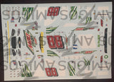3 Amigos Decals 1:24 #88 DIET MTN DEW CHEVROLET SS (TALLADEGA CHASE RACE) - 2
