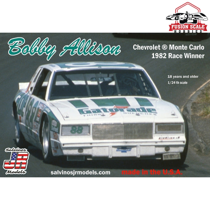 Salvinos JR Models Bobby Allison Chevrolet ® Monte Carlo 1982 Race Winner