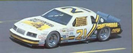 Retro Racing Design David Pearson #21 Ford T-Bird Chattanooga Chew Late Season 1985 1/24 Scale Decal