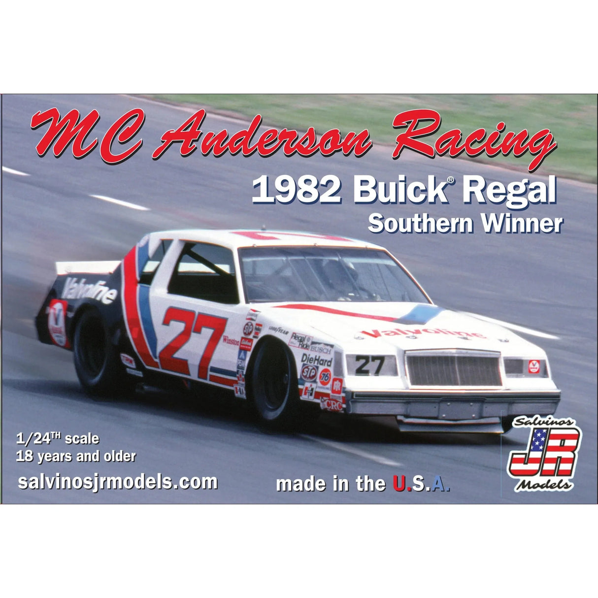 Salvinos JR Models M C Anderson Racing 1981 Buick Regal Southern Winner