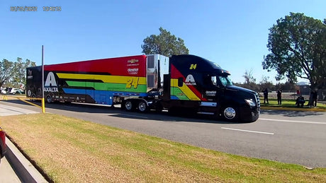 JH Designs William Byron 2022 Cup #24 Axalta 1:64 Racecar Hauler Decal Set