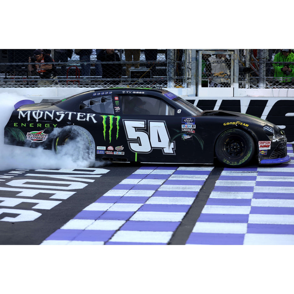 JH Designs Ty Gibbs 2022 NXS #54 Monster Energy (Martinsville Race Win) 1:24 Racecar Decal Set