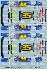 JH Designs Greg Van Alst 2023 ARCA #35 Vern's Concrete (Daytona Win) 1:64 Racecar Decal Set