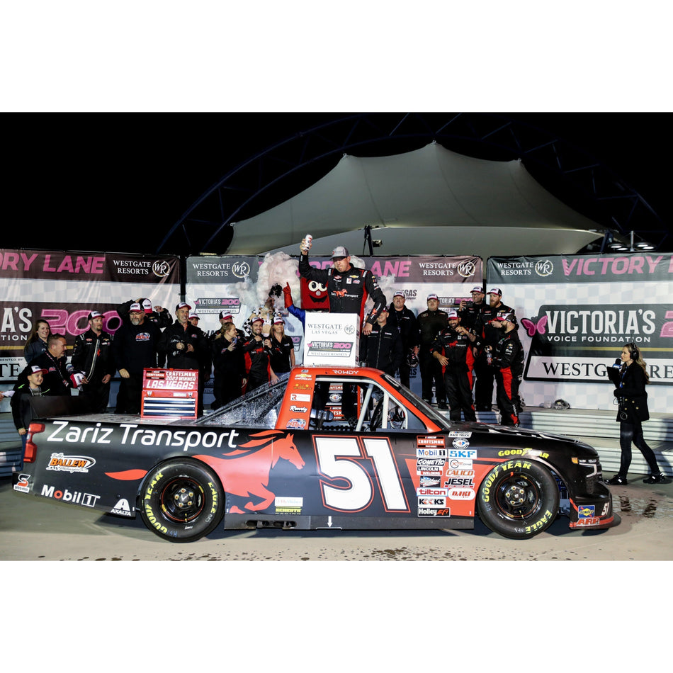 JH Designs Kyle "Rowdy" Busch 2023 TRUCK #51 Zariz Transport (Las Vegas) 1:24 Racecar Decal Set