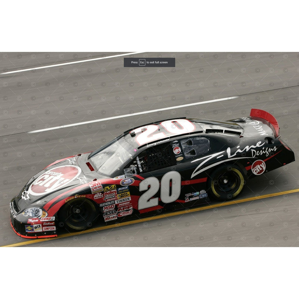 JH Designs Denny Hamlin 2007 NBS #20 Circuit City - Z-Line Designs (Richmond) 1:24 Racecar Decal Set