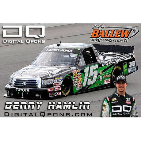 JH Designs Denny Hamlin 2010 Truck #15 Digital Qpons (Pocono) 1:24 Racecar Decal Set