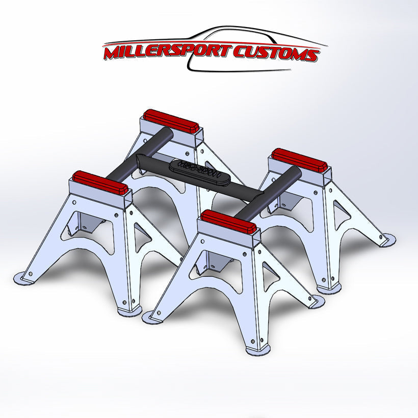 Millersport Customs 1/24 Joe's Racing Products Jackstand Set