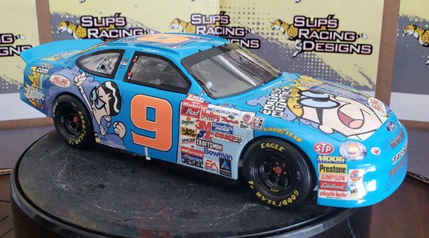 Slip's Racing Designs #9 Jerry Nadeau Cartoon Network 'Dexter' Taurus w/ NEON