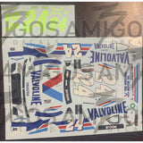 3 Amigos Decals #24 Valvoline NEON YELLOW 2023 Camaro Decal Set 1:24