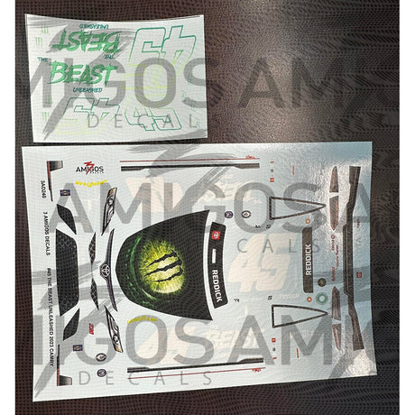 3 Amigos Decals #45 THE BEAST UNLEASHED 2023 CAMRY Decal Set 1:24