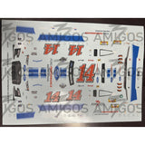 3 Amigos Decals #14 FORD PERFORMANCE 2023 MUSTANG Decal Set 1:24